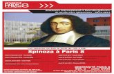 Séminaire International et Interdisciplinaire de ... · Séminaire International et Interdisciplinaire de Recherches Spinozistes - 2014-2015 La ﬁgure de Spinoza a été présente