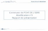 Commune de PONT DE LISERE - piece-jointe-carto ...piece-jointe-carto.developpement-durable.gouv.fr/DEPT026A/urbanism... · Pont de lIsère appartient à la communauté de communes
