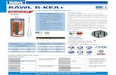 RAWL R-KEA+ - rawlplug.fr · Recommandée pour l’installation en sous face de dalle car très visqueuse, état pâte densité relative 1.6. Sa résistance est . ... Pleine: ISO