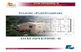 Guide d'utilisation - CTMNC · DIMAPIERRE-6 Outil d'aide au dimensionnement des maçonneries en pierre naturelleselon l'Eurocode-6 Guide d'utilisation - v1.1 CTMNC - …