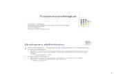 Toxicocinétique - centres-antipoison.net · Principal mécanisme de transfert au travers des membranes ... (adulte): 195 m2 canaux ... tapis muco-ciliaire ...