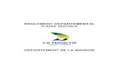 DEPARTEMENT DE LA MANCHE€¦ · 1 – definition de l’aide sociale_____ 10 2 – le reglement departemental d ... livre i titre v : la prestation de compensation du handicap 1