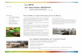 Le BPA - formations-metiers.com · Poligny • Le CAPA travaux paysagers CFA de Haute Saône La formation BEPA est en cours de disparition suite à la réforme du bac