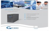 ZP120N UPS Online - azenn.com marques/GTEC/gtec-zp120n.pdf · 10, 20 kVA triphasé/ monophas ...