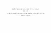 Répertoire OHADA 2012 - Accueiltribunalcommerceniamey.org/images/REPERTOIRE_OHADA_2012.pdf · PROPRIETE INTELLECTUELLE ... l’article 30 des statuts de la BAO SA stipule que «
