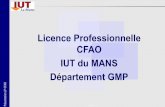 Licence Professionnelle CFAO IUT du MANS iut.univ- ?sentation LP CFAO 2016 2017...  - 3 salles de