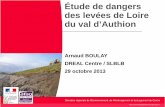 Étude de dangers des levées de Loire du val d’Authion · Érosion interne 22. ... Pour que les niveaux de sûreté atteignent les niveaux de protection 90 millions d’Euros Une