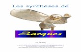 Les synthèses dedidiermorandi.fr/Chouette/Syntheses_de_Zarquos.pdfLes synthèses de Zarquos p. 7/144 TITRE Le titre ne devient pas plus lumineux en fin de parcours. TEXTE ORDRE IMPAIR