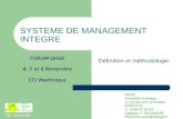 Diapositive 1 - MLG Consulting · PPT file · Web view2018-08-22 · Piquionne.stipe@orange.fr ... OSH 2001 Aspect sécurité OHSAS 18002 * L’INTEGRATION DES PRINCIPES DE MANAGEMENT