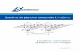 Système de plancher composite UltraBond - Steelform … · 2014-11-19 · Charges de construction ... que tous les informations présentés soient factuelles et que les valeurs numériques