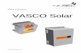 Notice d’utilisation VASCO Solarnastec.eu/.../versione03/manVASCO_Solar_fra_03.pdf · 2018-02-19 · Le fabricant conseille de lire attentivement le manuel d’emploi de ses ...