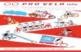 Dossier : Les métamorphoses du cycle - Pro Velo Schweiz · Yves Degoumois Lisa Mazzone 14 septembre, Vernier village : Bourse aux vélos 21 septembre, Carouge : Park(Ing) Day ...