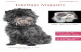 N°8 - Mai 2015 Toilettage … · de fantastiques toilettes asiatiques dans votre salon Et une superbe collection de photos de toiletteurs ... Les poils les plus larges en diamètre