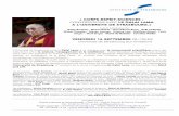 « CORPS-ESPRIT-SCIENCES - unistra.fr · L’Université de Strasbourg invite le Dalaï Lama à un dialogue avec la communauté scientifique autour des interactions entre la science,