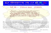 N°11 - Février 2005 - Ligue du Sport Automobile Rhône … · connaît néanmoins un léger recul. Lors du renouvellement du bureau de la CRK, 5 licenciés du Club ont vu leur candidature