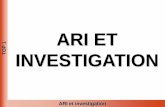 ARI ET - cspeve.e-monsite.comcspeve.e-monsite.com/medias/files/ari-et-investigation5.pdf · ARI et investigation 1 4 Rôle du binôme (grand volume) RAPPEL : 1 binôme = 1 mission
