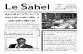 P. 11 Appui à l'efficacité - nigerdiaspora.netnigerdiaspora.net/journaux/sahel-09-06-09.pdf · République en charge du suivi du Programme spécial dans la région de Maradi ...