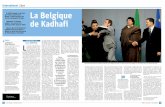 InternationalLibye La Belgique - journalistefreelance.bejournalistefreelance.be/IMG/pdf/la_belgique_de_kadhafi.pdf · lCinqansplustard,Mouammar Kadhafiparvienttoutefois ... M.ElMoutaani.