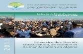 2011 de manifestation en Algérie L’exercice des libertés · Photos: CNCD Oran, SOS-Disparus Termes de l’index: ... 1 Voir le site Internet du REMDH 2 Le ... Tunisie (CNLT) ,