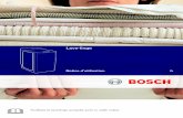 Notice Bosch WOT20352FF-WOT24352FF - …€¦ · Notice d'utilisation Lave-linge fr ... Avec l'achat de votre nouveau lave-linge, ... consultez notre site Internet ou contactez notre