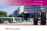 LES CAHIERS D’EXPERTISES Hubs de mobilité · la construction et l’optimisation de vos réseaux et services de transport. ... un parcours cLient fLuide Accompagné par des éléments