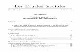 Les Études Sociales - cems : Accueilcems.ehess.fr/docannexe/file/3361/cottereau_le_play_econom..pdf · De l’analyse chimique en milieu métallurgique..... 66. III. Spéciﬁ cité