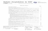 Bulletin d'exploitation de l'UIT - itu.int fileContact Bureau de la normalisation des ... (Conseil National des Télécommunications (CONATEL), Port-au-Prince) ... Maroc (Agence Nationale