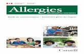 Allergies alimentaires courantes - magarderie.com · Cependant, elles sont particulièrement courantes chez les enfants. Ce document a été conçu pour vous aider à comprendre et