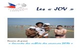 Les « JOV - cesudomalin.com · change et que chacun puisse découvrir les joies de la plage, de la montagne ou de la campagne ! « Journée des oubliés des vacances » ? …