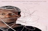 INSTITUT FRANÇAIS DE MADAGASCAR · Gratuit pour les moins de ... jeune guerrier pacifique parti de la cinquième île des Comores, ... le multi-instrumentiste présente un