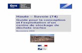 Haute – Savoie (74) · ainsi qu’un document sur le parcours des véhicules et du réseau routier (circulaire préfectorale n°2003- ... Guide pour l’aménagement et l’exploitation