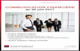 COMMUNICATION FINANCIÈRE - Société Générale Maroc ... · Autres produits bancaires 205 427 196 970 ... Provisions pour risques et charges 929 312 1 052 739 ... au Maroc Autres