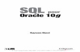 SQL - Accueil - Librairie Eyrolles · 2006-11-27 · • Décrire le verrouillage des ressources en Oracle. ... Début et fin de transaction TSOFT - ORACLE 10g SQL et PL*SQL Module
