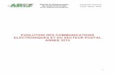 EVOLUTION DES COMMUNICATIONS ELECTRONIQUES ET DU · PDF fileGraphique 4: Evolution du trafic de transit de Togo Telecom ... Graphique 28: Evolution du niveau des émissions et des