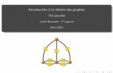 Introduction à la théorie des grapheslycee.lagrave.free.fr/IMG/pdf/graphes.pdf · Les graphes Le vocabulaire de base : Un graphe est un sch ema constitu e de sommets dont certain