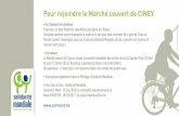 Pour rejoindre le Marché couvert de CINEY - Agenda … · Emprunter la ligne Bruxelles-Luxembourg qui passe par Namur. ... La journée Cyclo-Solidaire est l’occasion rêvée pour