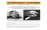 Anniversaire du Manifeste du Parti communiste - … · « Homme libre et esclave, ... du marxisme et le Manifeste du Parti communiste pour les rendre acceptables à la bourgeoisie