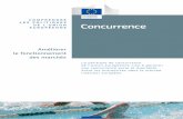 COMPRENDRE LES POLITIQUES EUROPÉENNE DE … · Commission européenne pour appliquer le droit européen de la concurrence. Depuis 2007, ... L’article 101 du TFUE interdit les accords