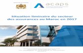 Royaume du Maroc - acaps.ma · Situation liminaire du secteur des assurances au Maroc en 2017 JUIN 2017 Autorité de Contrôle des Assurances et de la Prévoyance Sociale Avenue Al