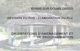 ORIENTATIONS D’AMÉNAGEMENT ET DE …byanssurdoubs.fr/download/1-5-OAP.pdf · En matière d’habitat, la commune doit intégrer les objectifs fixés par le Schéma de Cohérence