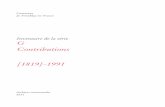 Commune de Tremblay-en-France// Plan de classement 1G Impôts directs 1G1 Plans du cadastre 1G2 Etats de section 1G3 Matrices cadastrales 1G4 Registres des ...