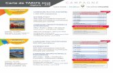 Carte de tariFS 2018 régions - atr - AttractionsEvenements · des États-Unis, du Nouveau-Brunswick et la région de Montréal Tarifs publicitaires, ... *Format disponible pour l'intégration