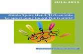 Guide Sport Handi’U Grenoble Le sport pour tous à …p5.storage.canalblog.com/58/63/1297978/98722433.pdf · créneaux du lundi 17h-18h30 et le vendredi de 16h à ... Badminton