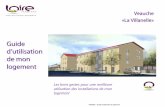Guide d'utilisation de mon logement - Loire Habitat ... · avec garages situés sur la commune de Veauche. ... « Guide de l’entretien de votre logement ... du lavabo et de l'évier