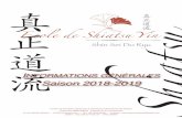 I Saison 2018-2019ecole-shiatsu-yin.fr/images/pdfpublic/Infos-generales-20182019.pdf · • le système des grands méridiens • Les Shu Antiques rapportés au Shiatsu YIN ... 5-