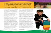 Bulletin des enseignants Bev Szymesko, directrice … · La garde d’enfants est devenue un besoin en pleine ... vue de leur entrée à l’école. ... de l’aptitude à communiquer