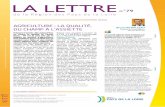 LA LETTRE - Accueil: Site du Conseil régional des … · La lettre d’information du Conseil régional des Pays de la Loire • N° 79 • mai 2016 ... « En 2013, une nouvelle