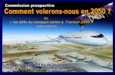 ou les défis du transport aérien à l’horizon 2050 · • Rapport initial diffusé juin 2011 ( le Salon du Bourget) ... Capacity Stage length Fuel efficiency 26/09/2012 AAE-CP