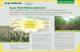 La fertilisation - .Bio Bio Fertilisation en grandes cultures bio / Fiche technique / Septembre 2011