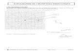 TOPOGRAPHIE DU CHAMP ÉLECTROSTATIQUEmawy33.free.fr/cours sup/35-505 éléctrostatique topographie.pdf · Q Topographie du champ électrostatique (35-505) Page 2 sur 4 JN Beury II.CARTE